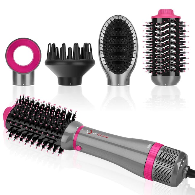 IG INGLAM 4 in 1 Hair Dryer Brush Set