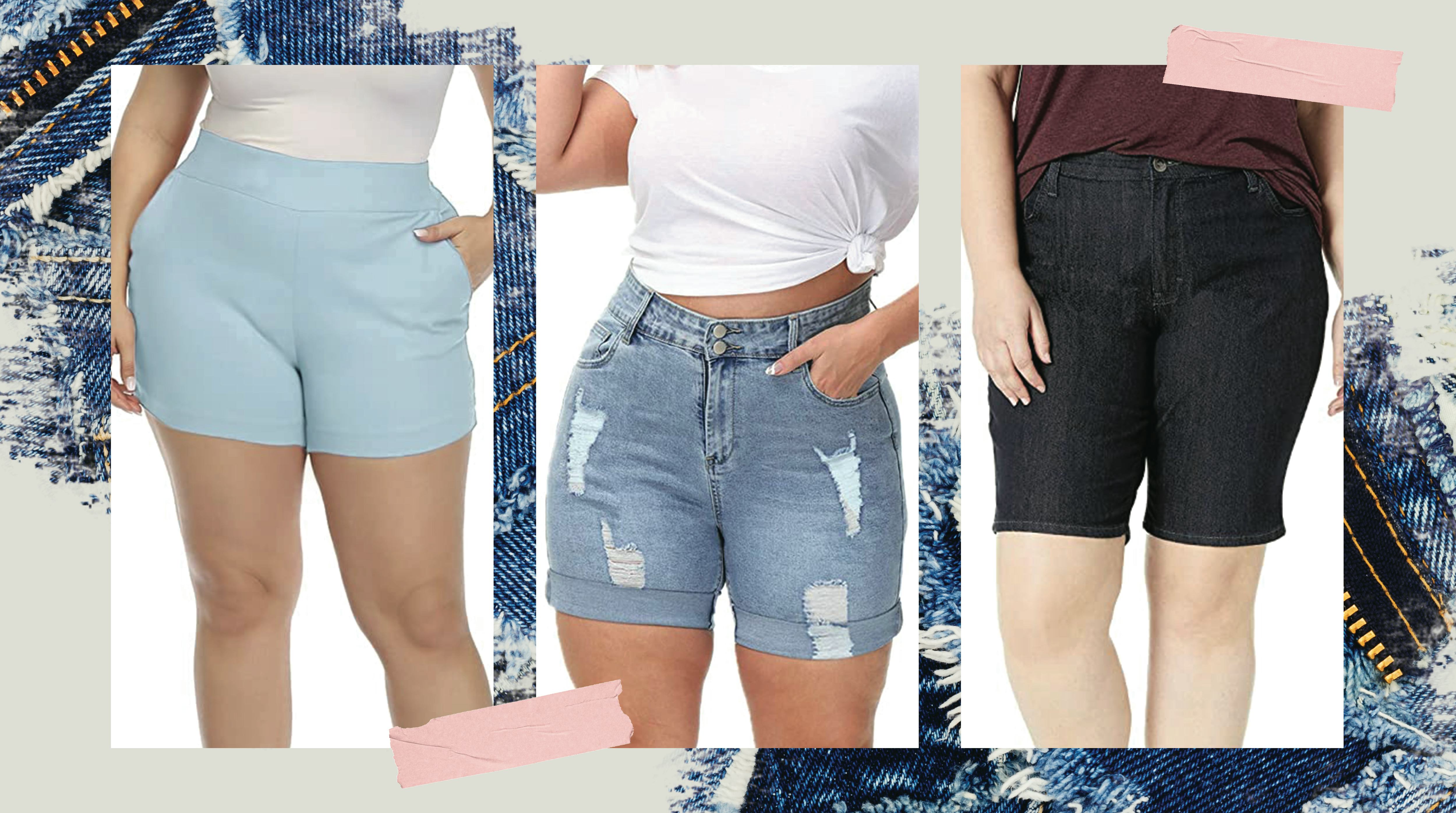 best plus-size shorts