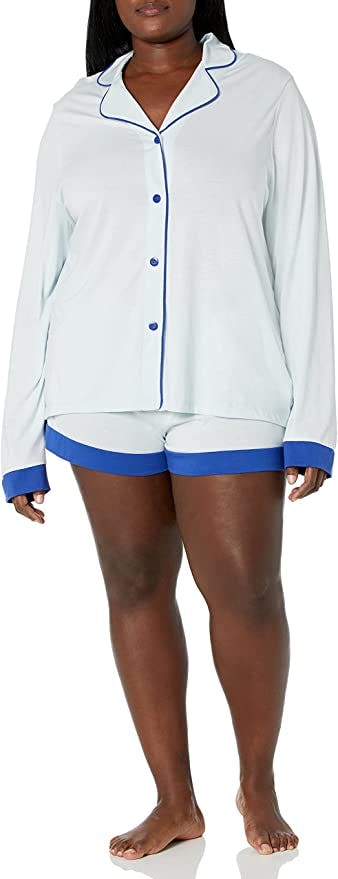 Cosabella Bella Long Sleeve Top &amp; Boxer PJ Set