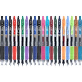 PILOT G2 Premium Refillable & Retractable Rolling Ball Gel Pens (20-Pack)