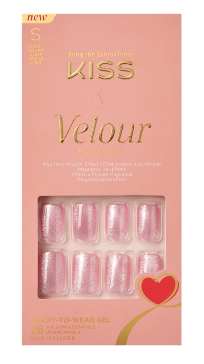 KISS Velour Fantasy Nails - Pink Lemonade