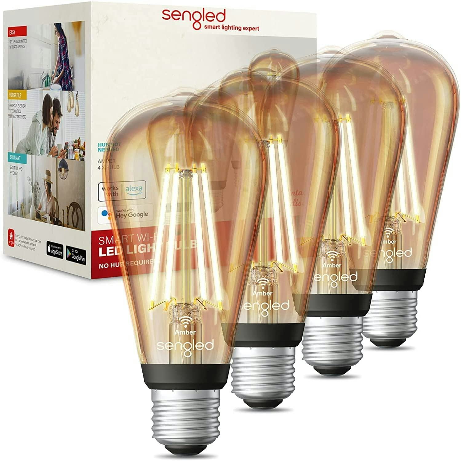 Sengled Smart Light Bulbs (4-Pack)