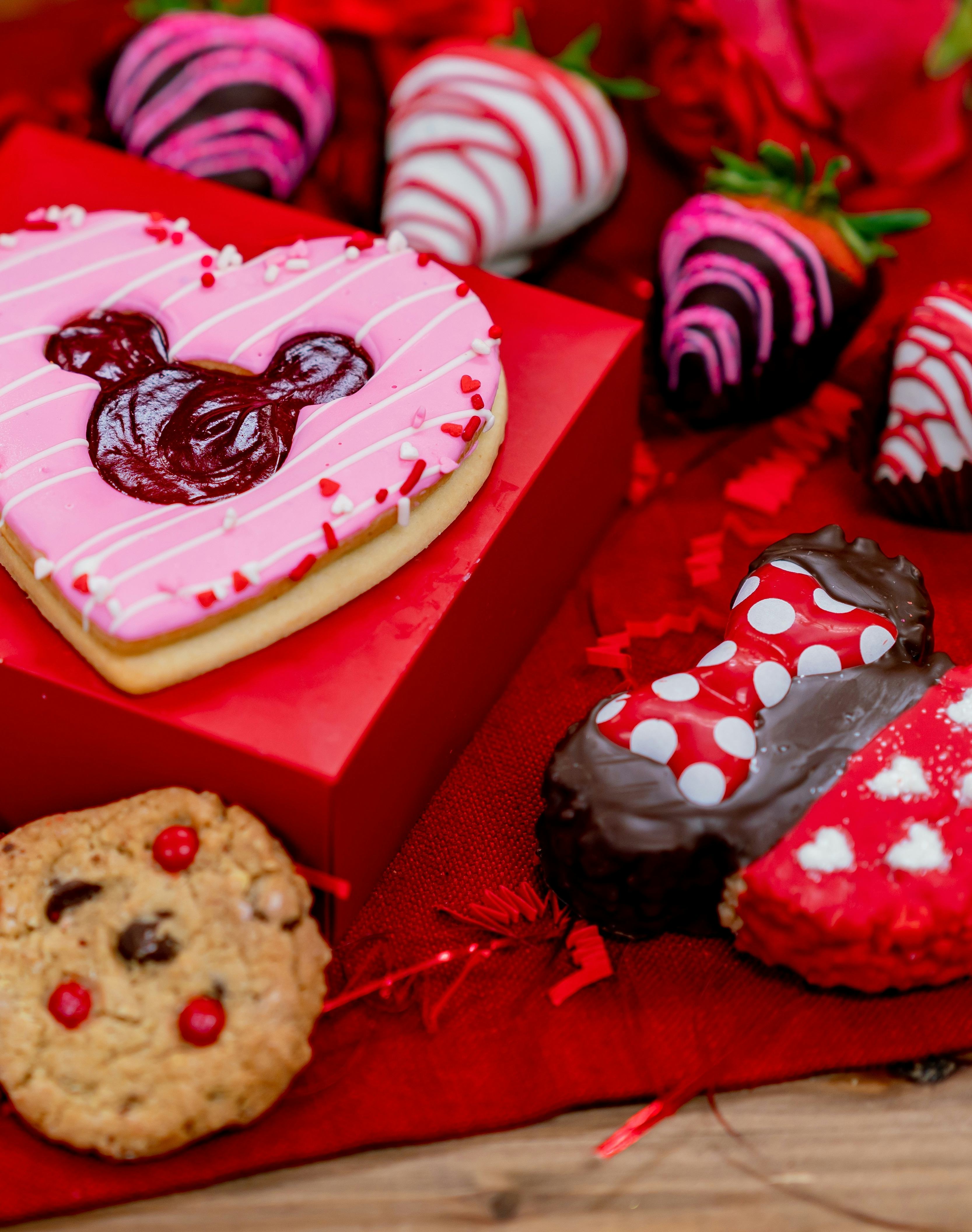 Disneyland and Walt Disney World's Valentine's Day 2022 food and drink can be found at Downtown Disn...