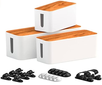 CABLE GARDEN Cable Management Box (3-Pack)