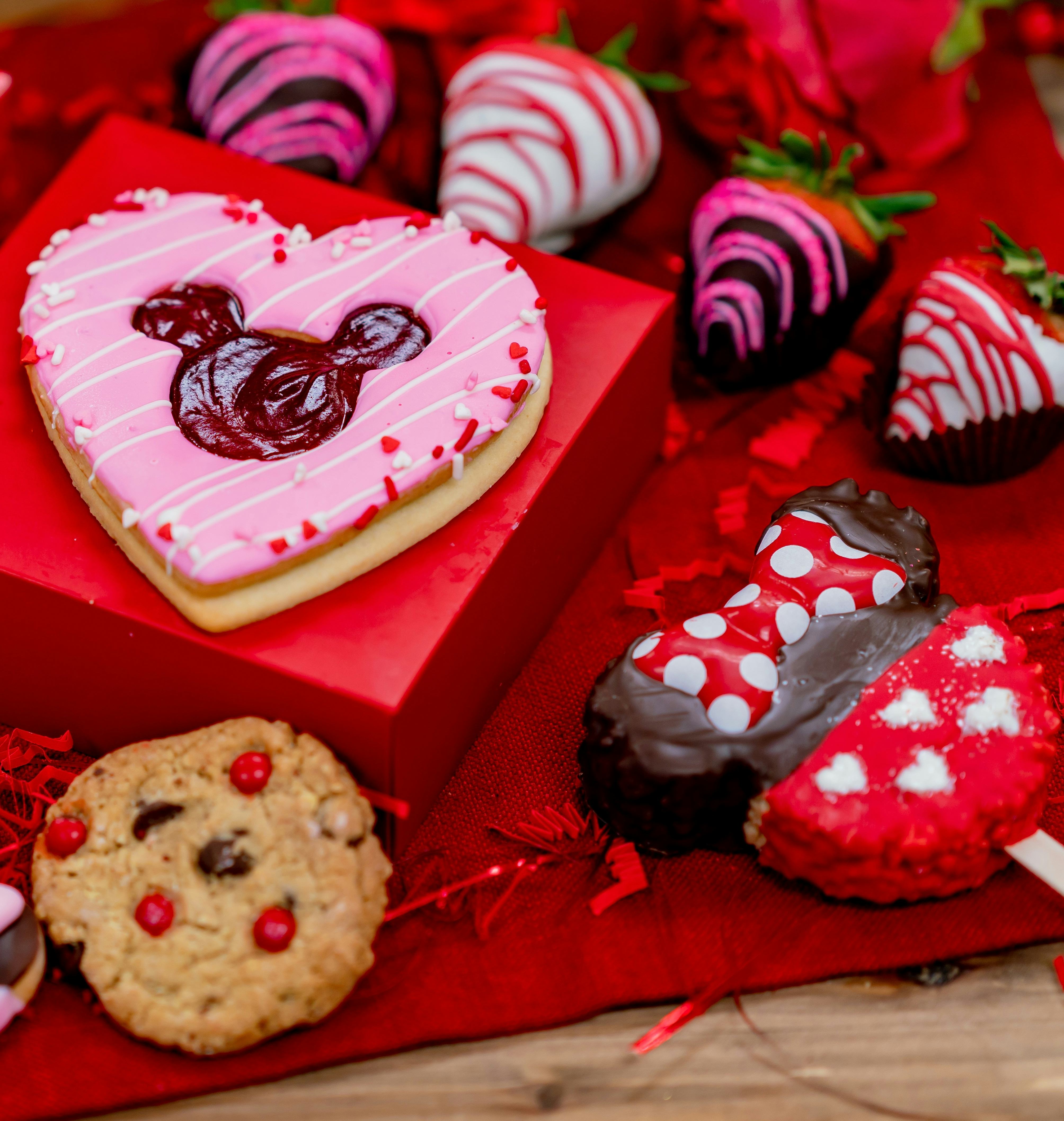 Disney Valentine's Day 2022 Food & Drink Includes Mickey-Shaped Treats