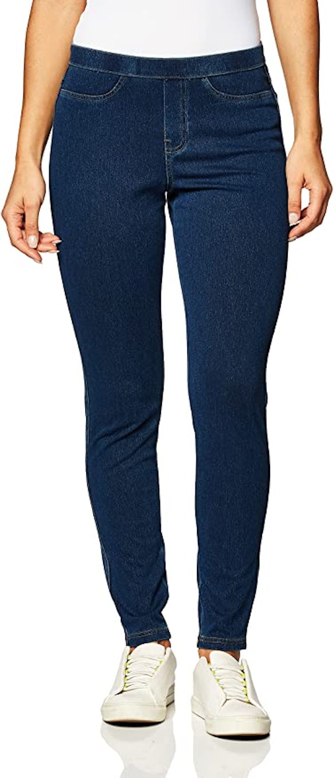 No Nonsense Classic Indigo Denim Jean Leggings