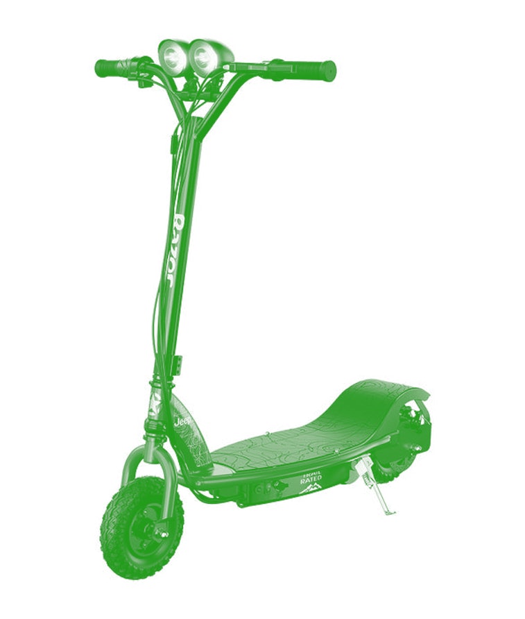 Razor and Jeep's electric scooter collab.
