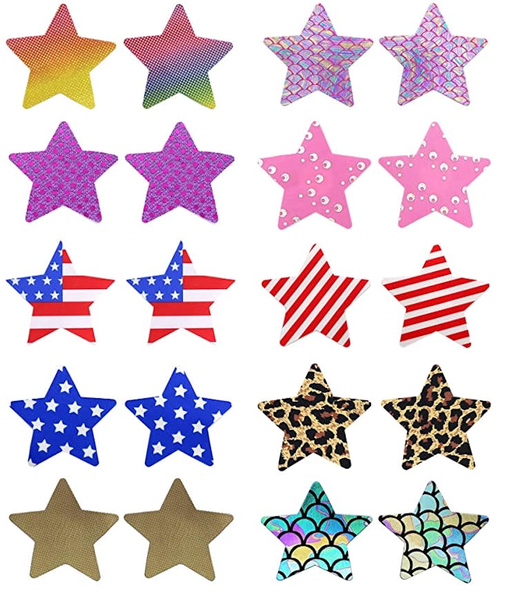 SoJourner Star Rave Pasties (10-Pack)