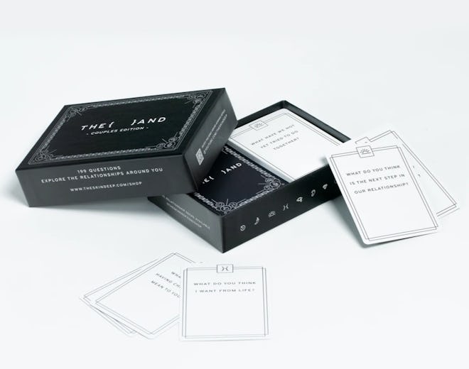 {THE AND} Couples Edition is a card game for couples to play and reconnect.
