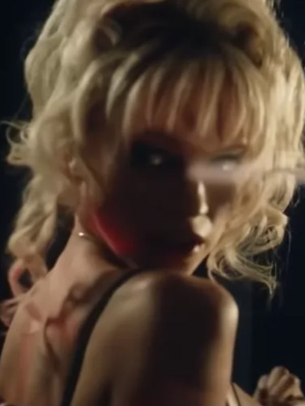 Lily James as Pamela Anderson in Hulu’s ‘Pam & Tommy’