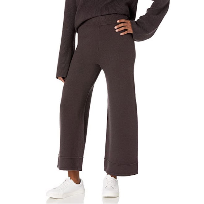 The Drop Bernadette Pull-on Loose-fit Cropped Sweater Pant