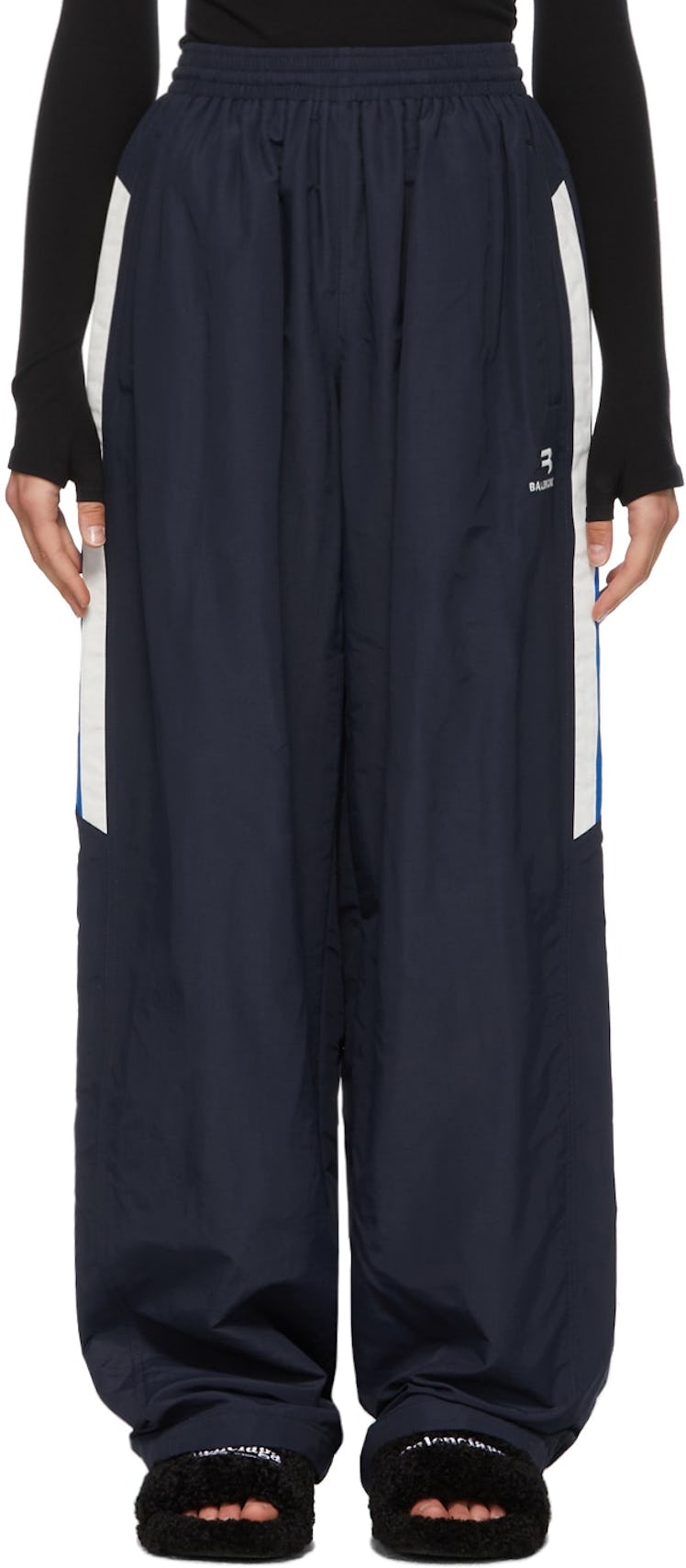 Navy One-Size Tracksuit Lounge Pants