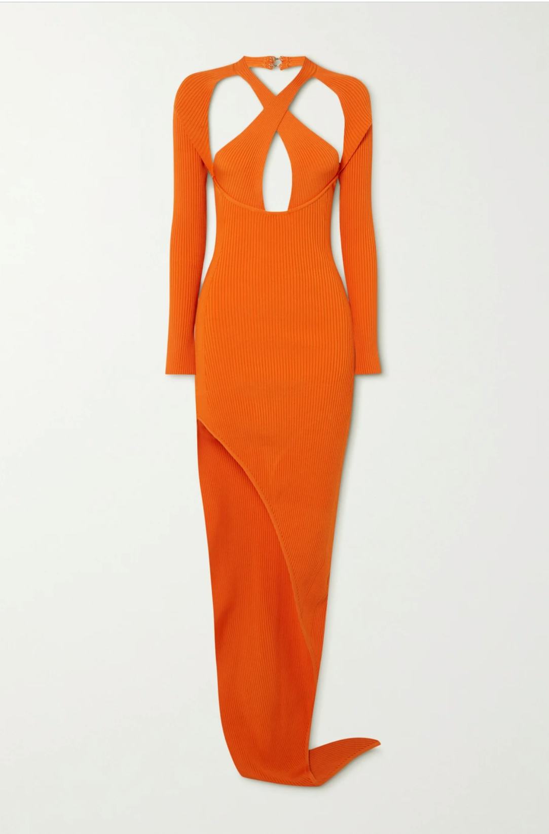 David Koma Asymmetric Cutout Dress