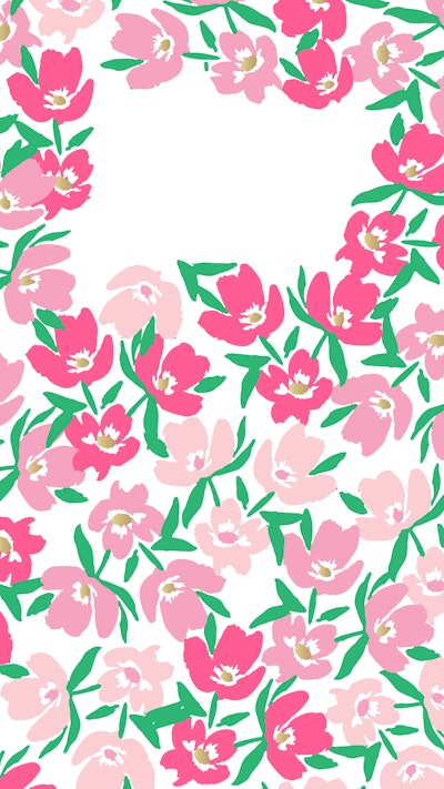 pink flower phone wallpaper