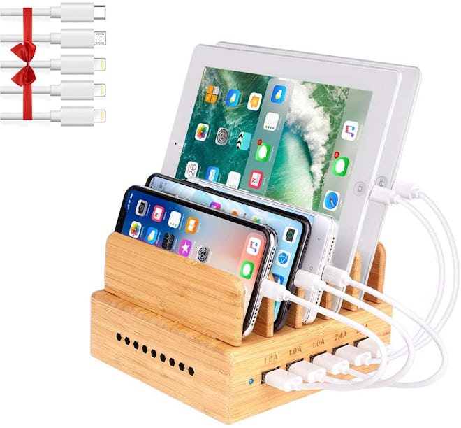 OthoKing Bamboo Charging Station