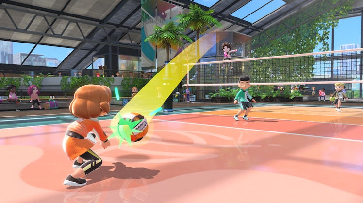 nintendo switch sports volleyball