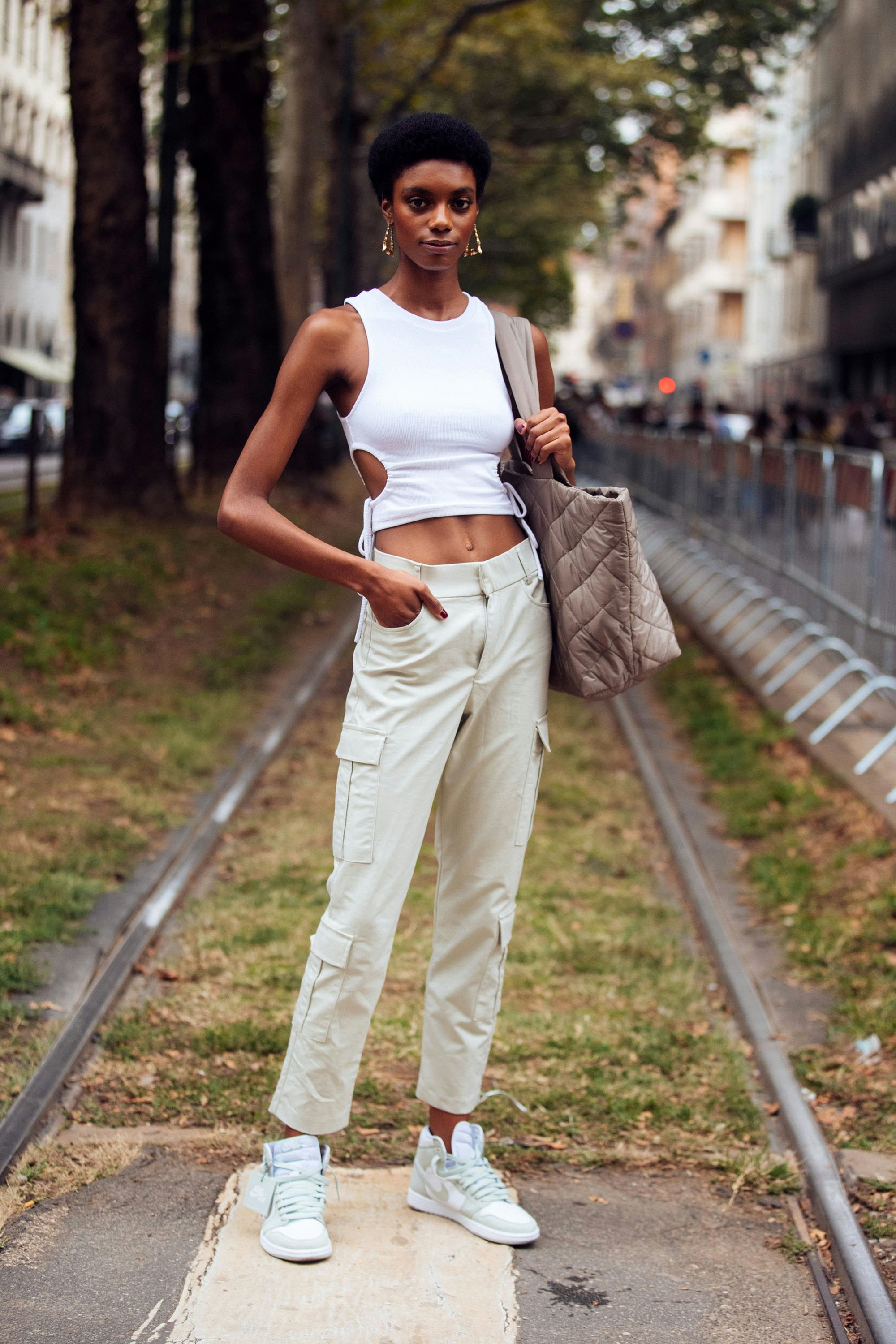 7 Cargo Pants Outfits the Fashion Set Is Wearing on Repeat  Who What Wear