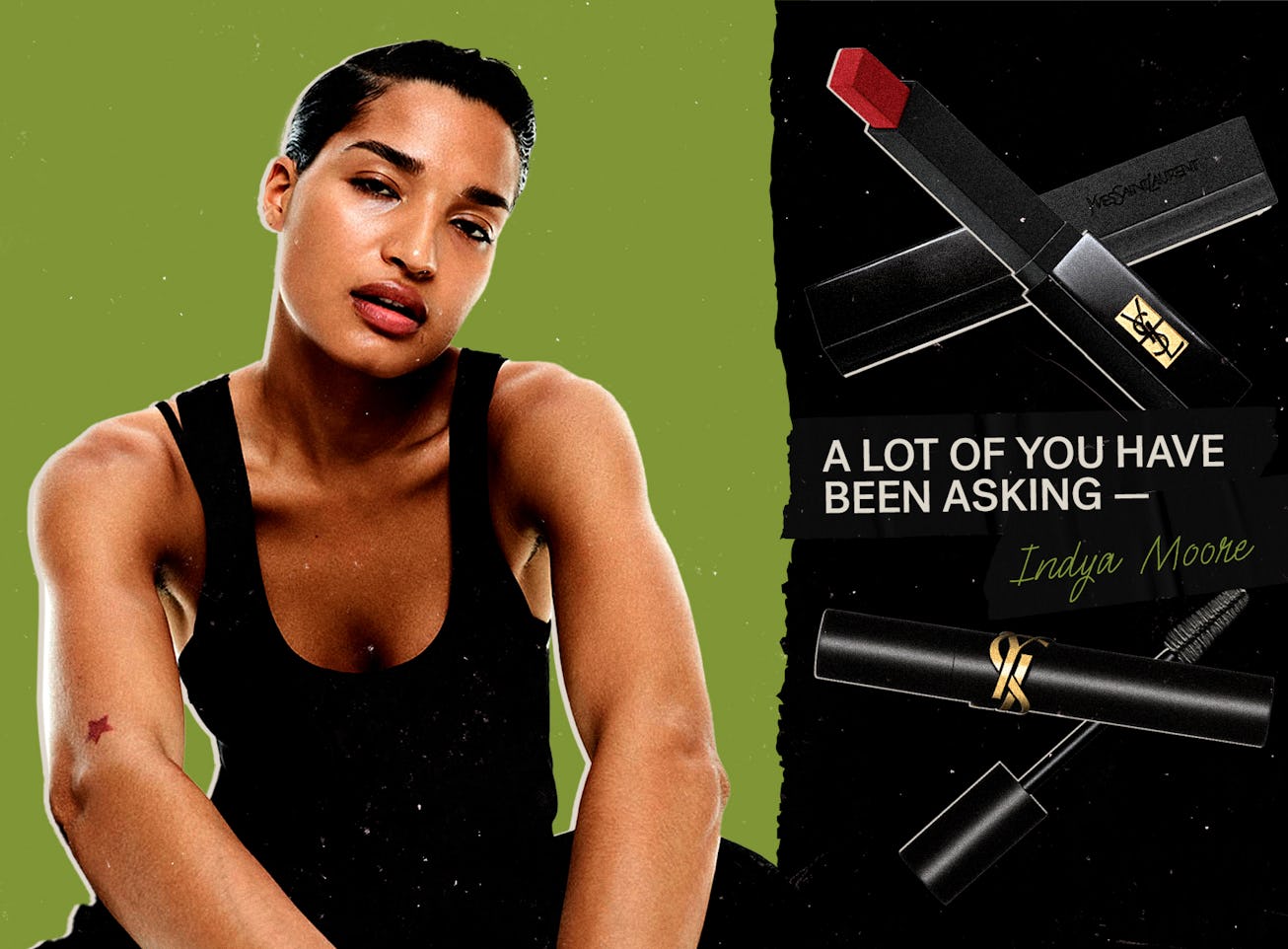 YSL Beauty's newest muse Indya Moore