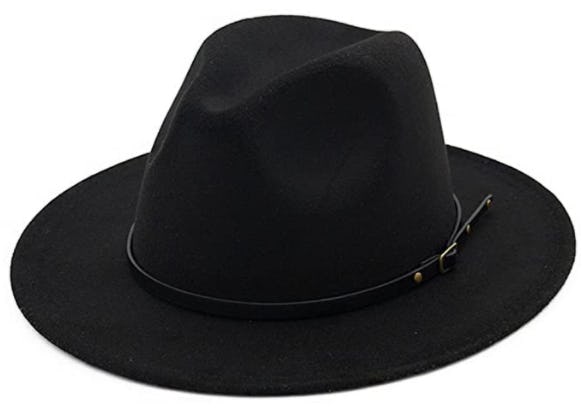 Lisianthus Belt Buckle Fedora Hat