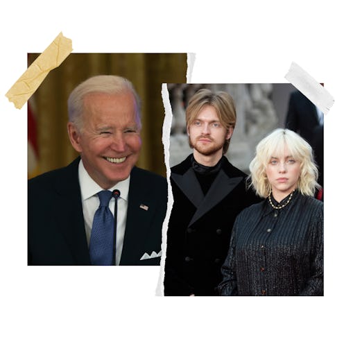 President Joe Biden invited Billie Eilish and Finneas to the White House.