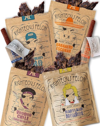 Righteous Felon Beef Jerky Spicy Variety Pack