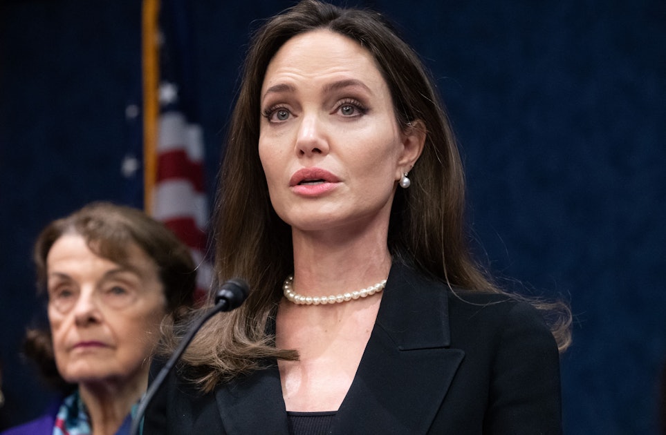 Hear Angelina Jolie's Emotional Speech on the Violence Against Women Act