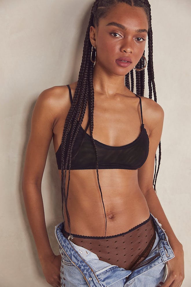 Hide & Seek Mesh Bralette