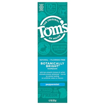 Tom's of Maine Botanically Bright Toothpaste, 4.7 Oz. 