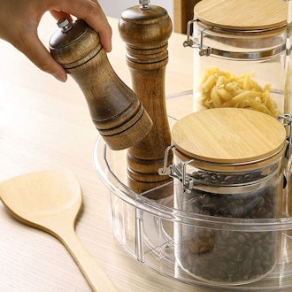 Belugahots Lazy Susan Turnable Cabinet Organizer