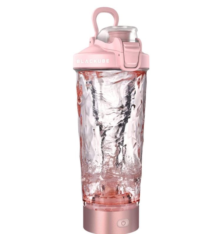 Blackube Electric Protein Shaker Bottles