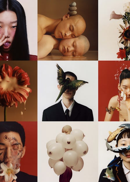 A collage of photographs by Cho Gi-Seok.