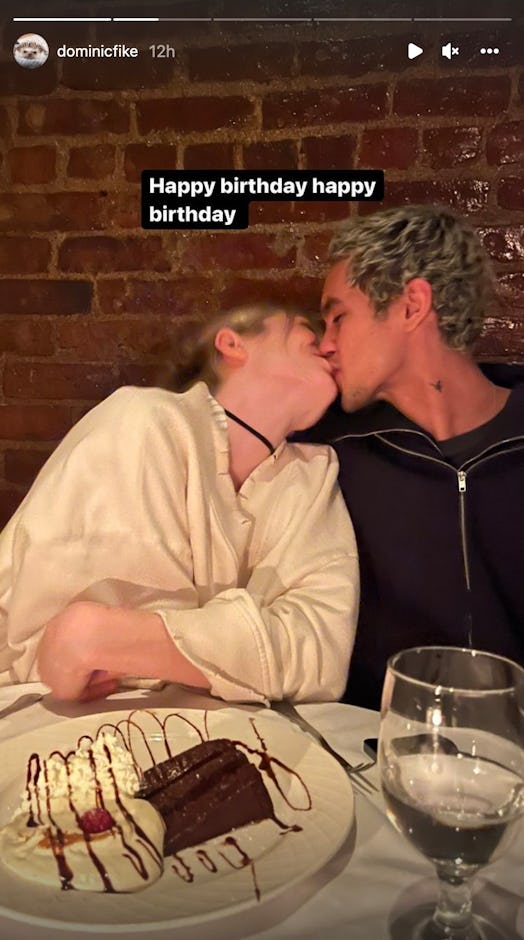 Hunter Schafer Might Be Dating Her New ‘Euphoria’ Co-Star Dominic Fike. Photo via @dominicfike on In…