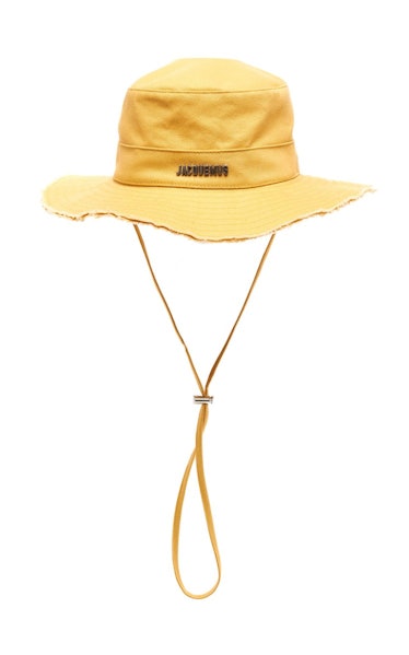 yellow bucket hat