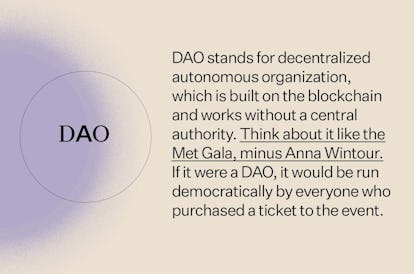DAO definition.
