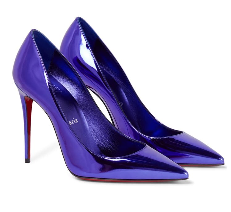 Christian Louboutin's Kate 100 Leather Pumps.