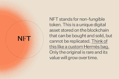 NFT definition.