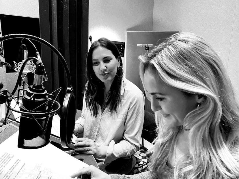 Felicity Morris and Bernadette Higgins from 'The Making of a Swindler' podcast