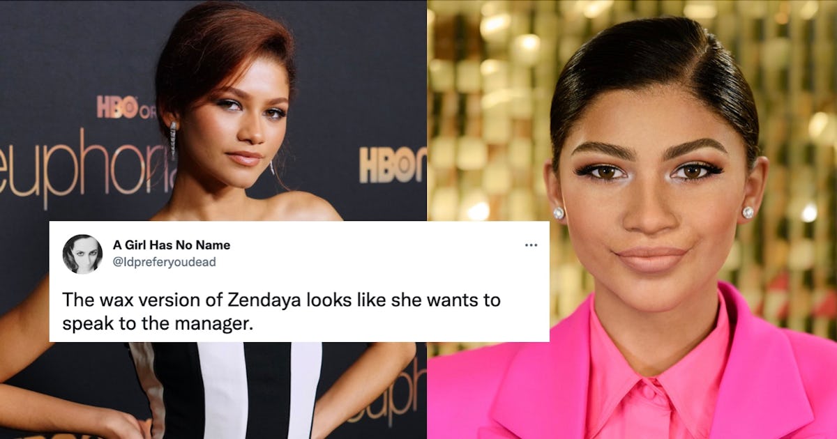 Tweets About Zendaya's Madame Tussauds London Wax Figure