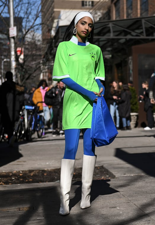 Malvika Sheth New York Fashion Week Fall/Winter 2022 Street Style