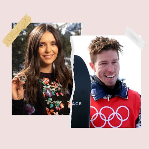 Nina Dobrev (at the 2022 Mammoth Film Festival) celebrated boyfriend Shaun White (at the 2022 Winter...