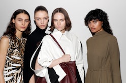 models beauty trends NYFW backstage