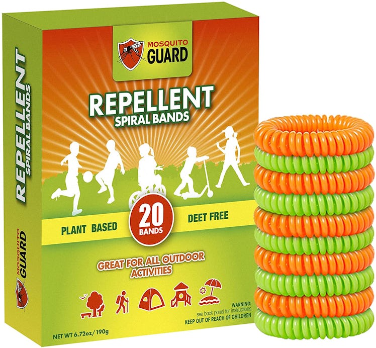 Mosquito Guard Repellent Bracelets (20-Pack)