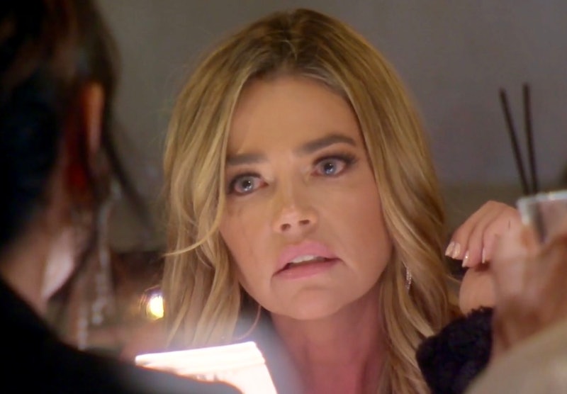 Denise Richards delivering her iconic "Bravo, Bravo, f*cking Bravo" line during 'The Real Housewives...