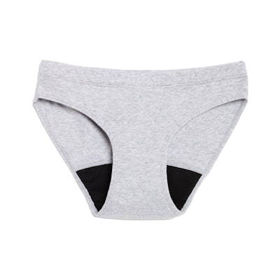 Thinx BTWN Teen Period Underwear - Shorty Panties (Grey, 13/14 - Super  Absorbency) 