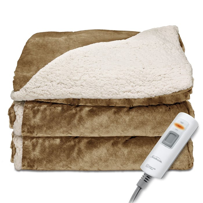 Sunbeam Reversible Heated Blanket