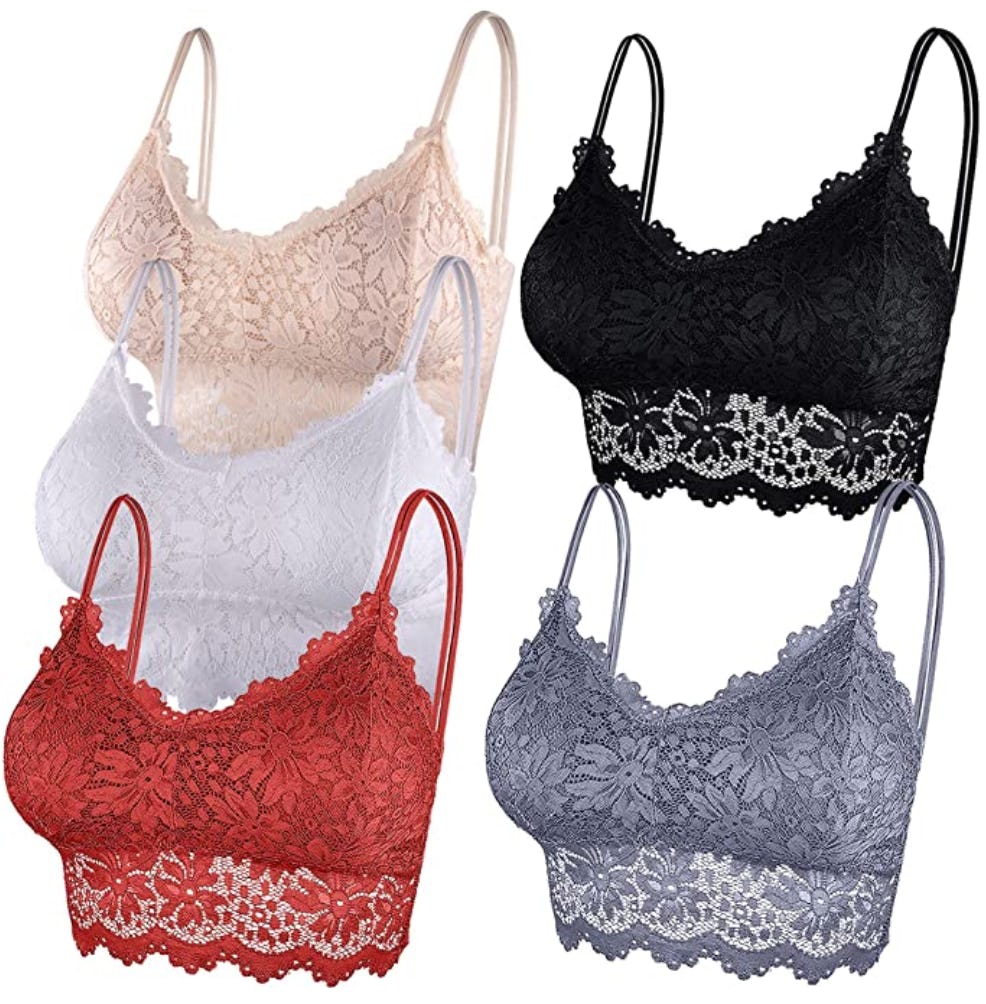 Duufin Lace Bralettes (5-Pack)