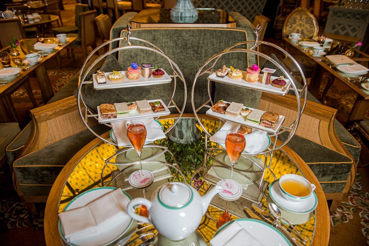 Sip on afternoon high tea in the spirit of 'The Marvelous Mrs. Maisel' at the Plaza Hotel in New Yor...