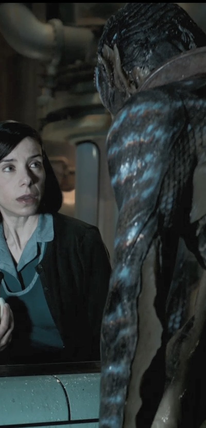 screenshot of Sally Hawkins from The Shape of Water