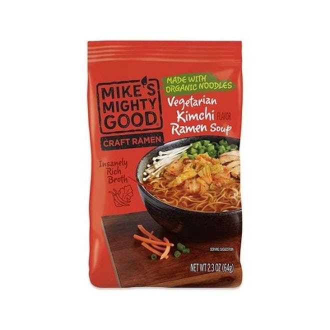 Mike’s Mighty Good Vegetarian Kimchi Ramen 