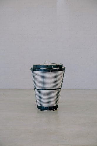 Monochrome - Recycled PVC Waterpipe Laundry Basket